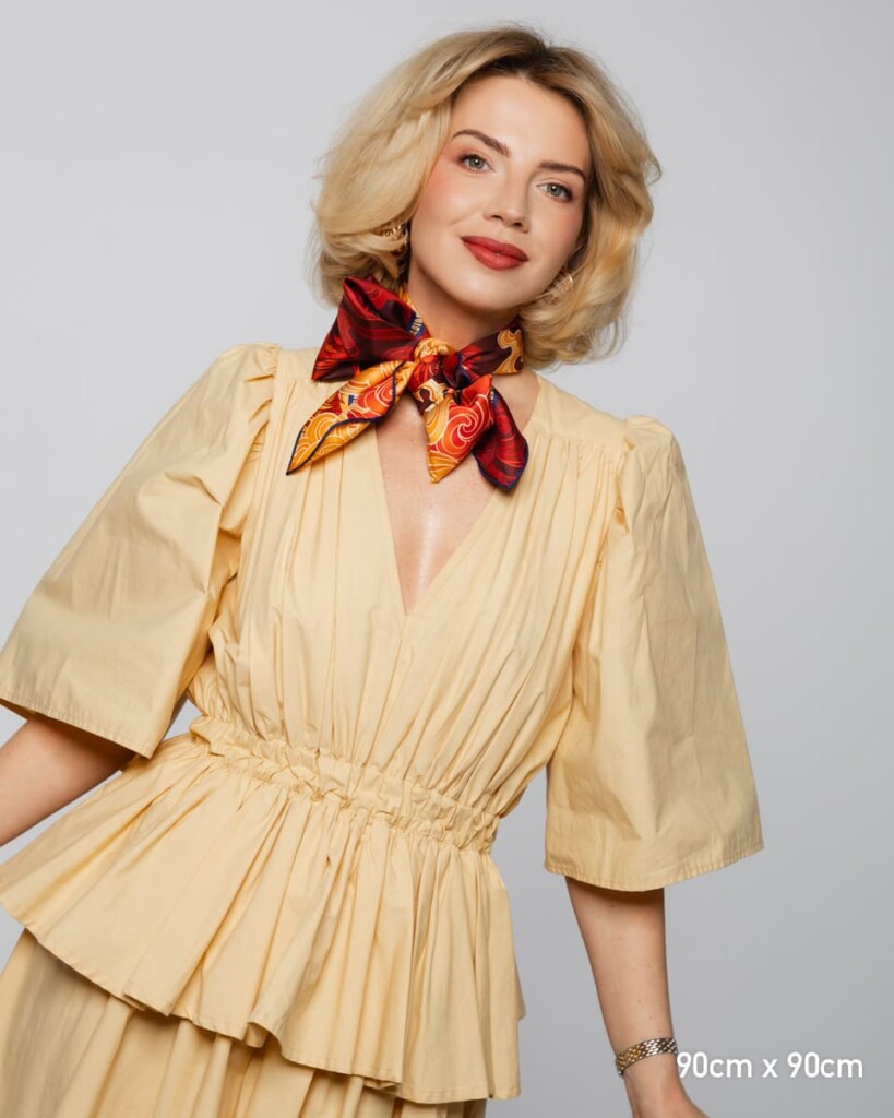 apaszka jedwabna dwustronna rok ognistego konia spadiora 4