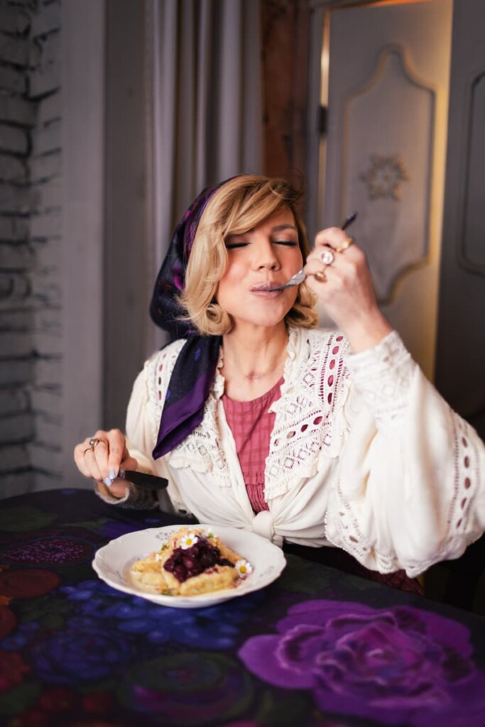 apaszka jedwabna dwustronna powidla spadiora 10