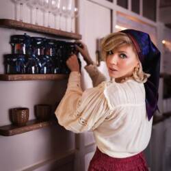 apaszka jedwabna dwustronna powidla spadiora 8