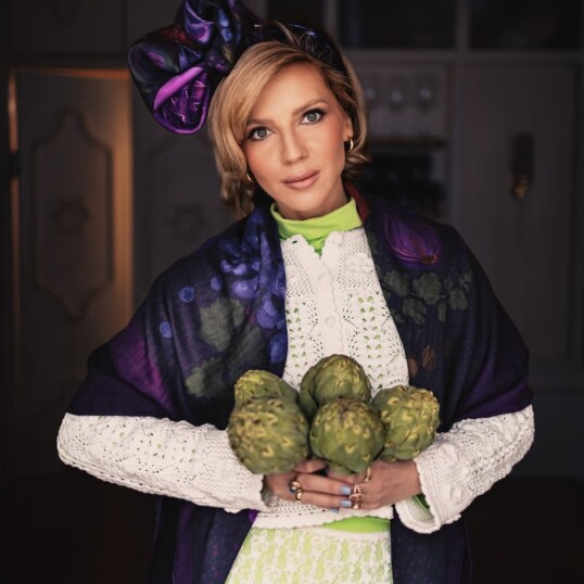 chusta welniano jedwabna powidla spadiora 7