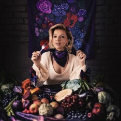 chusta welniano jedwabna powidla spadiora 6