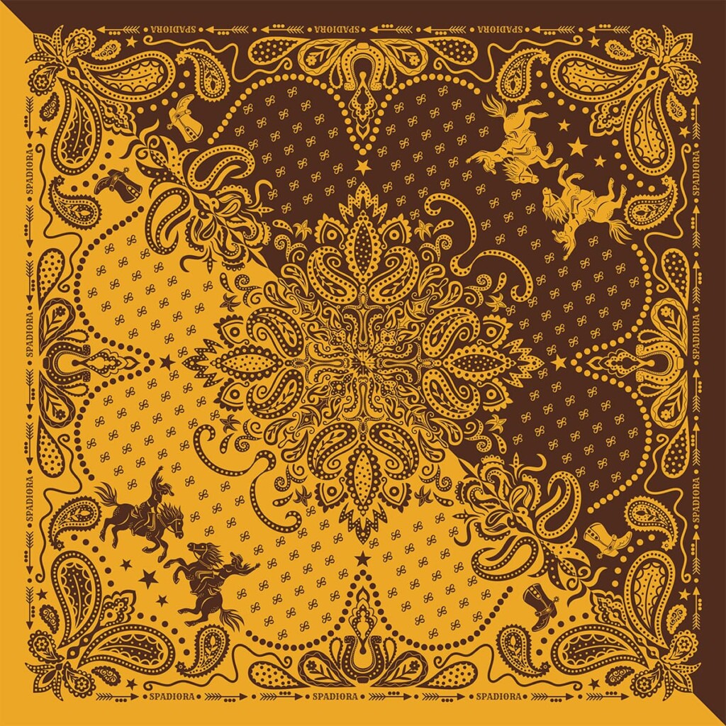 wzor rodeo sepia spadiora