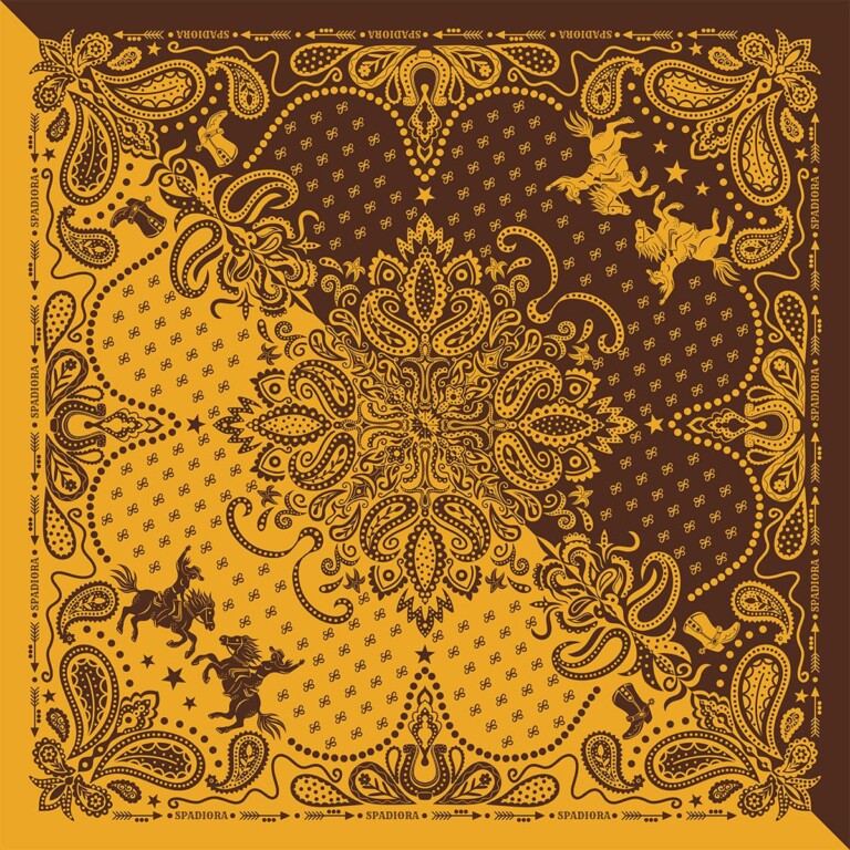 wzor rodeo sepia spadiora