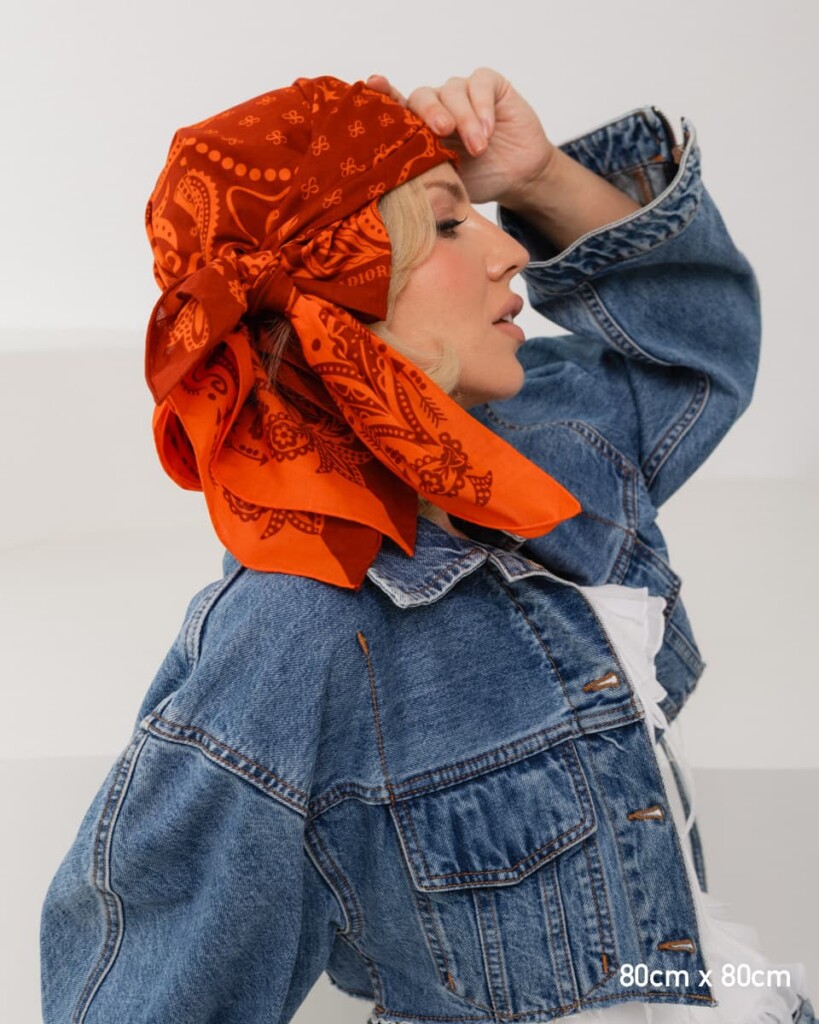 bandana rodeo czerwien spadiora 6