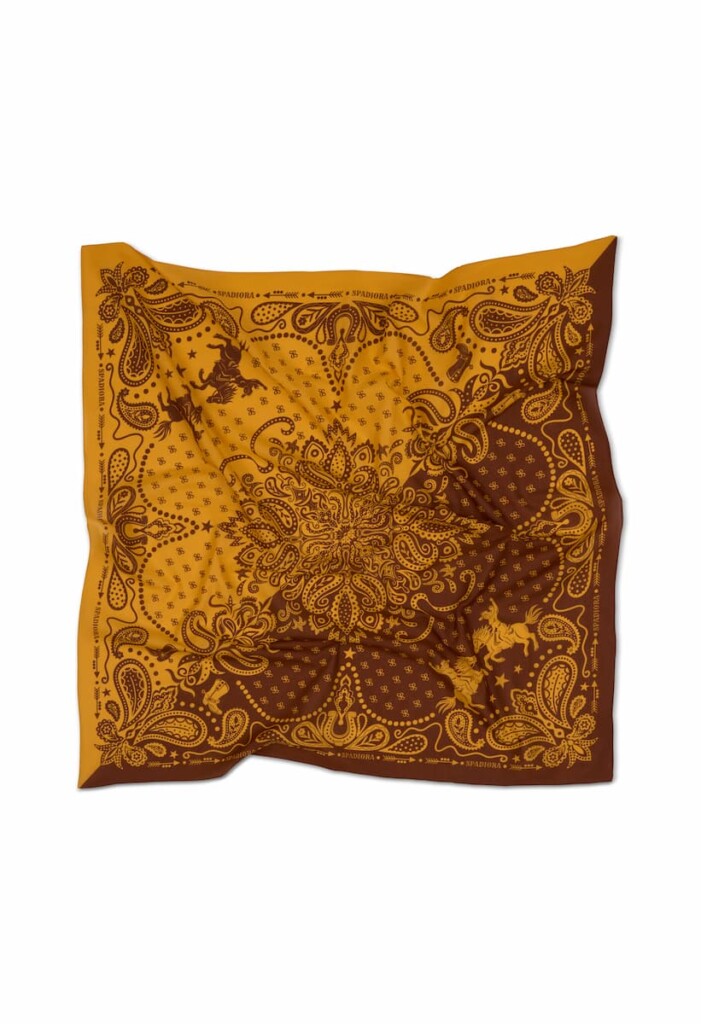 wzor bandana rodeo sepia spadiora 1