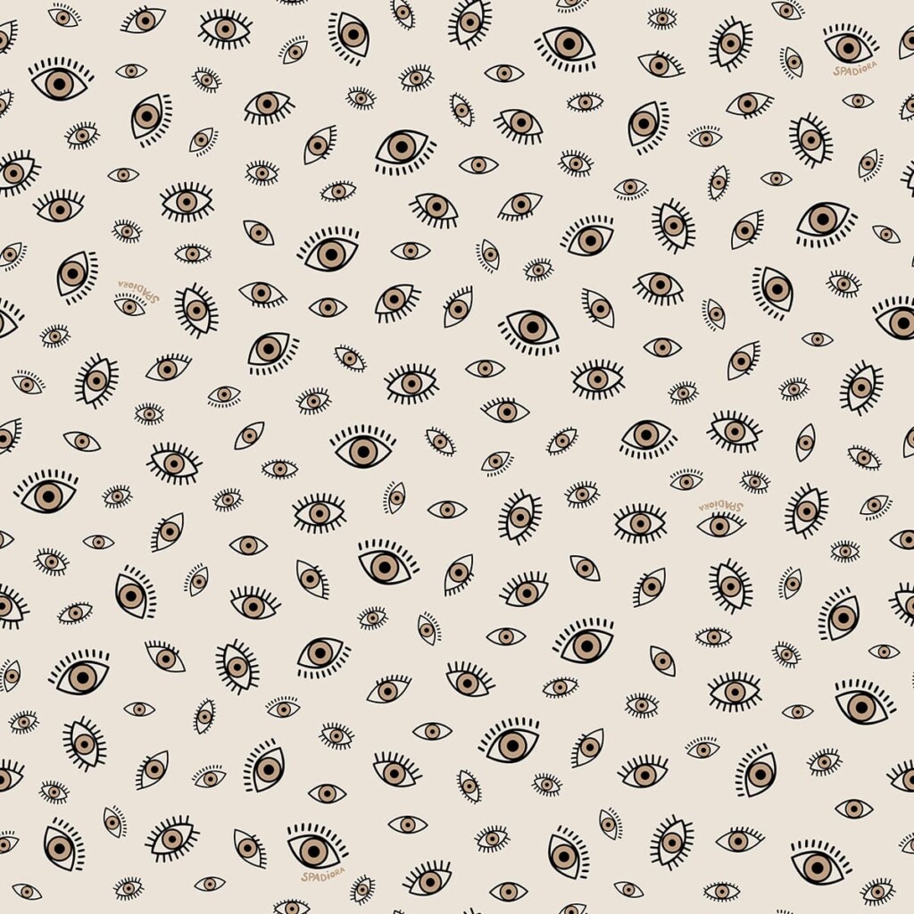 wzor zebra oczy spadiora