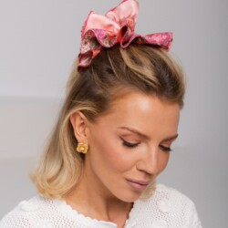 jedwabna gumka scrunchie ornamilo rantuch spadiora 2