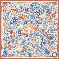wzor syreny bandana spadiora