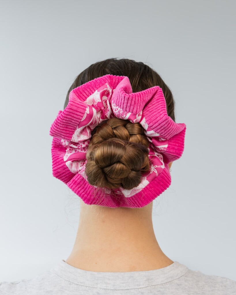 gumka scrunchie tola szypulka rozowa spadiora 2